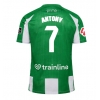 Real Betis Antony #7 Hjemmedrakt 2025-26 Kortermet